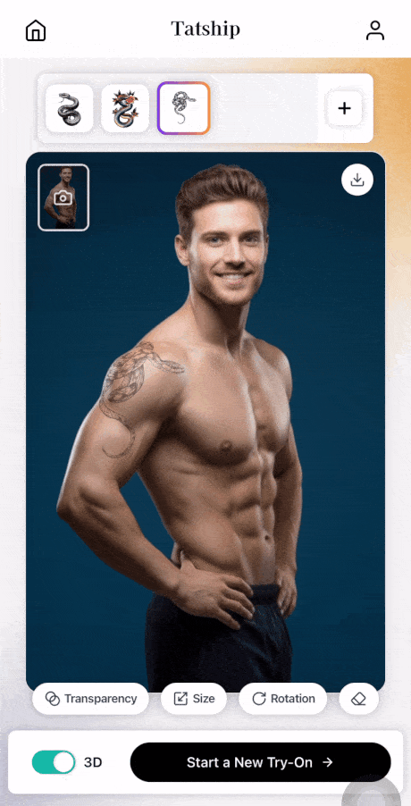 Free Tattoo Simulator: Virtual Tattoo Try-On for Safe and Easy Decisions